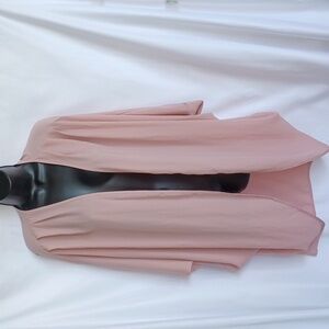 Pinkblush Dusty Rose Chiffon Maternity Kimono, OSFA